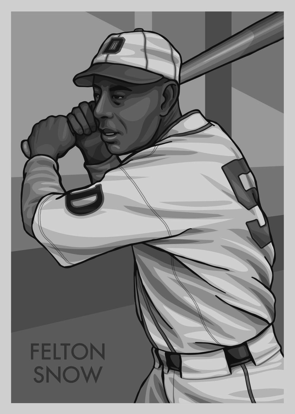 Felton Snow MLB Baseball