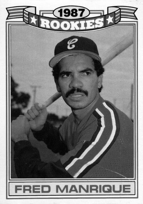 Fred Manrique MLB Baseball