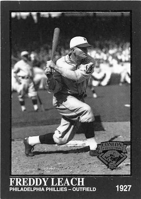 Freddy Leach MLB Baseball