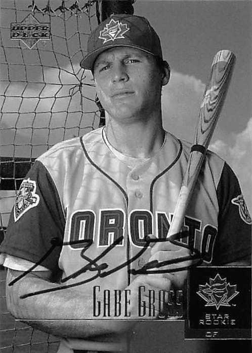 Gabe Gross MLB Baseball
