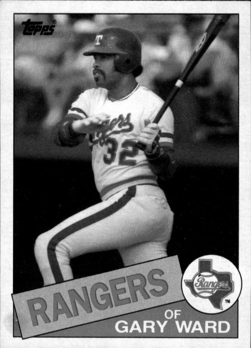 Gary Ward MLB Baseball