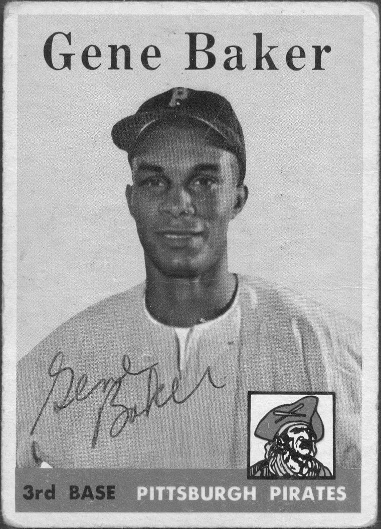 Gene Baker MLB Baseball