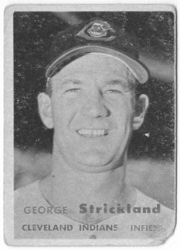 George Strickland MLB Baseball