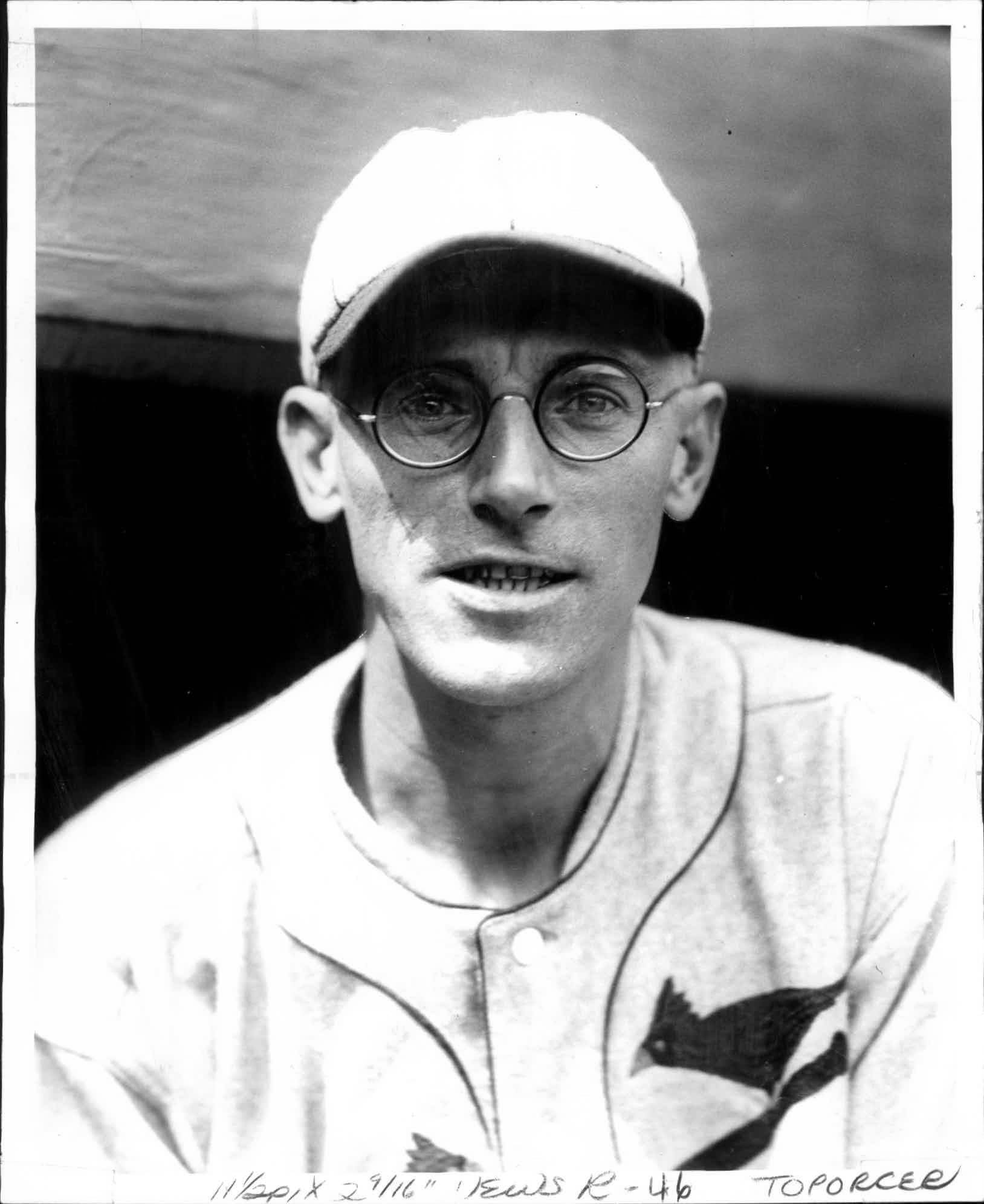 George Toporcer MLB Baseball