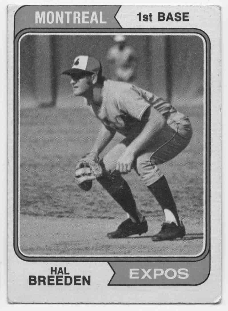 Hal Breeden MLB Baseball