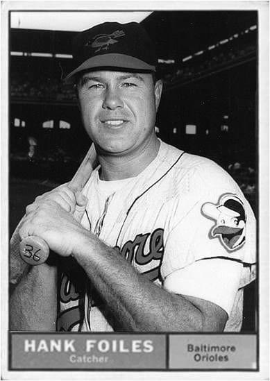 Hank Foiles MLB Baseball
