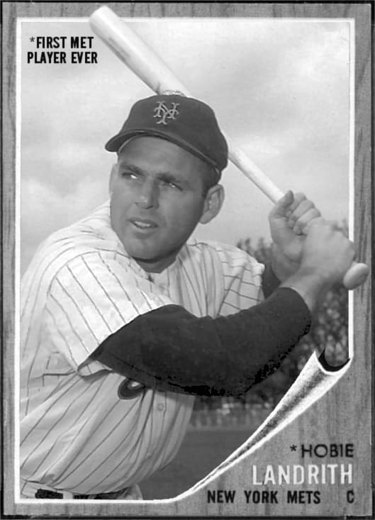 Hobie Landrith MLB Baseball