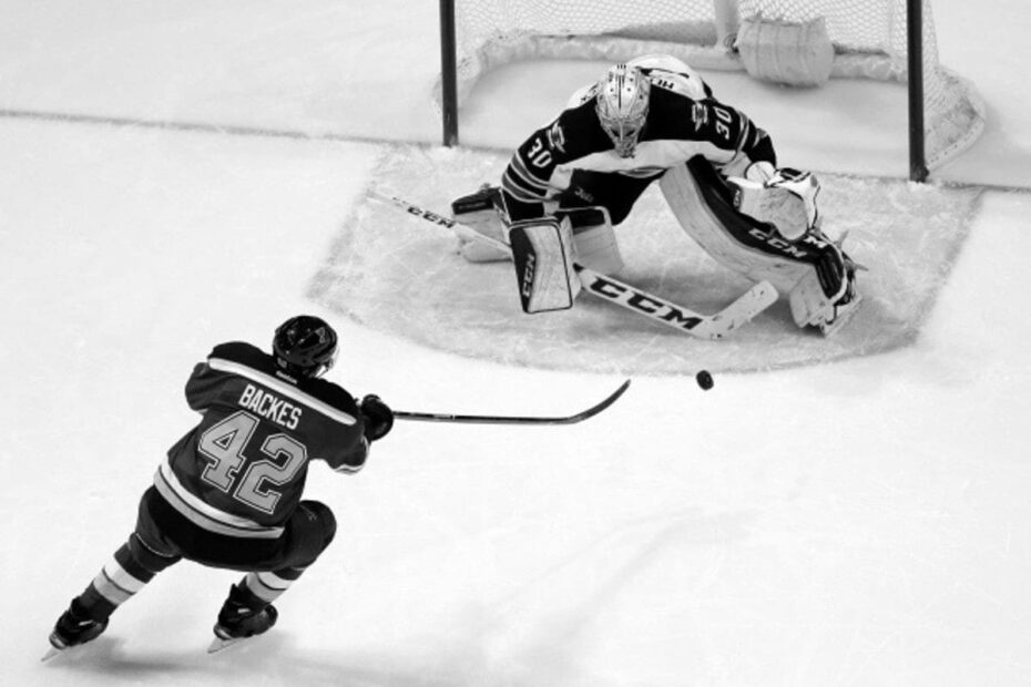 Hockey Player Shooting Puck 2 (6)