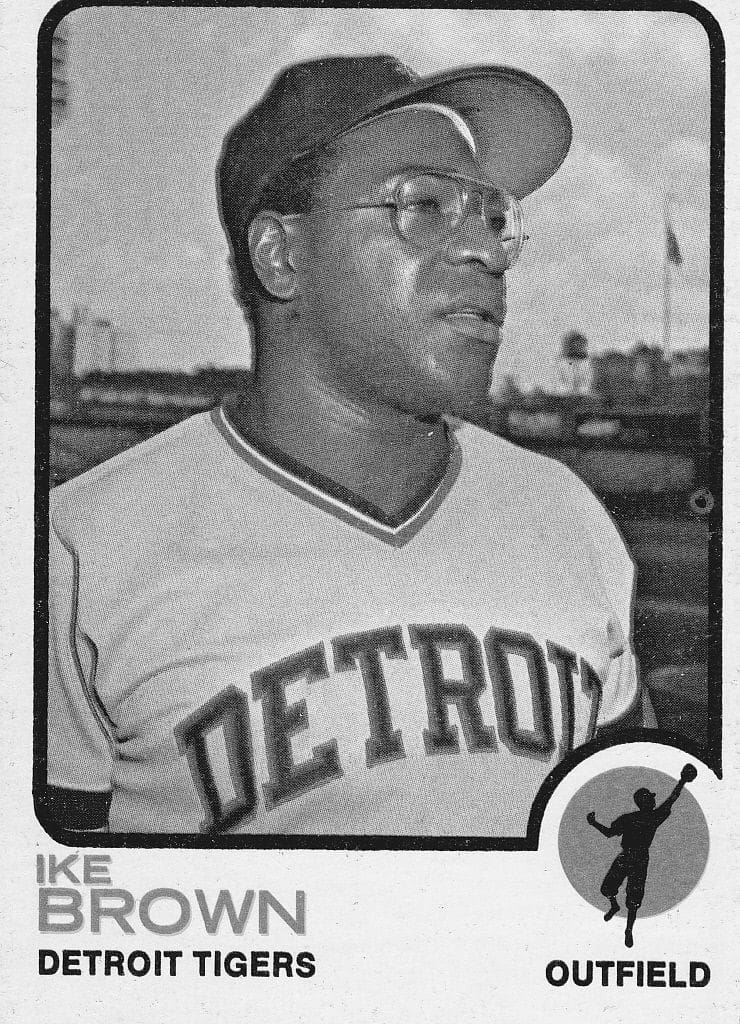 Ike Brown MLB Baseball