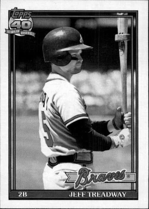 Jeff Treadway MLB Baseball