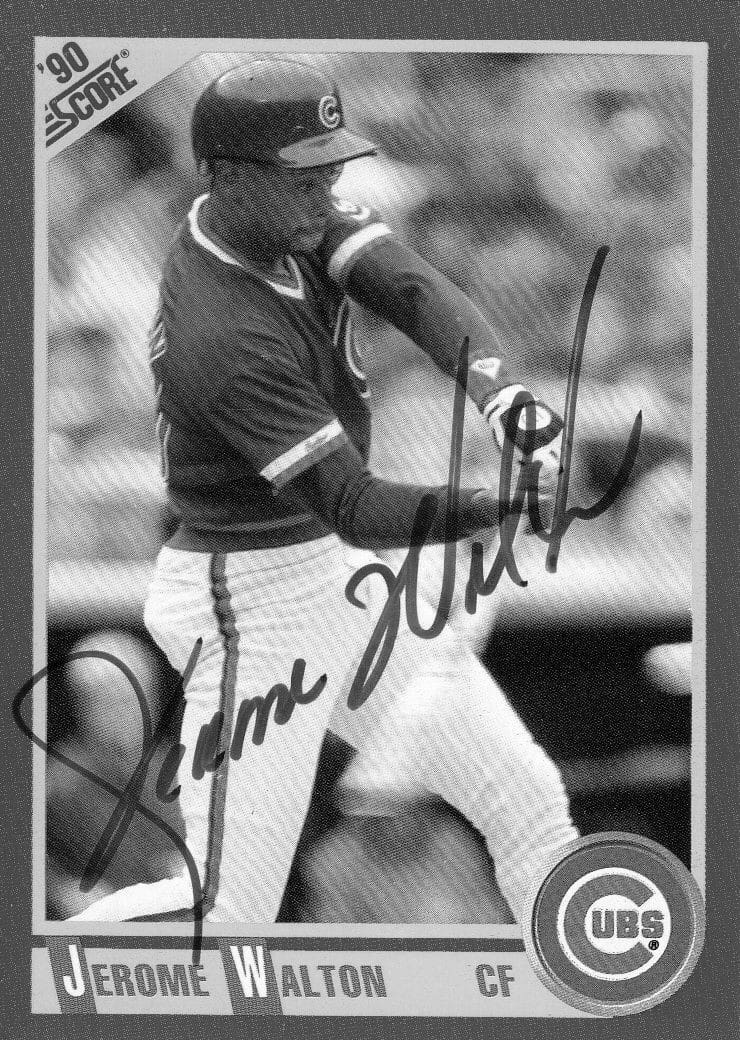 Jerome Walton MLB Baseball