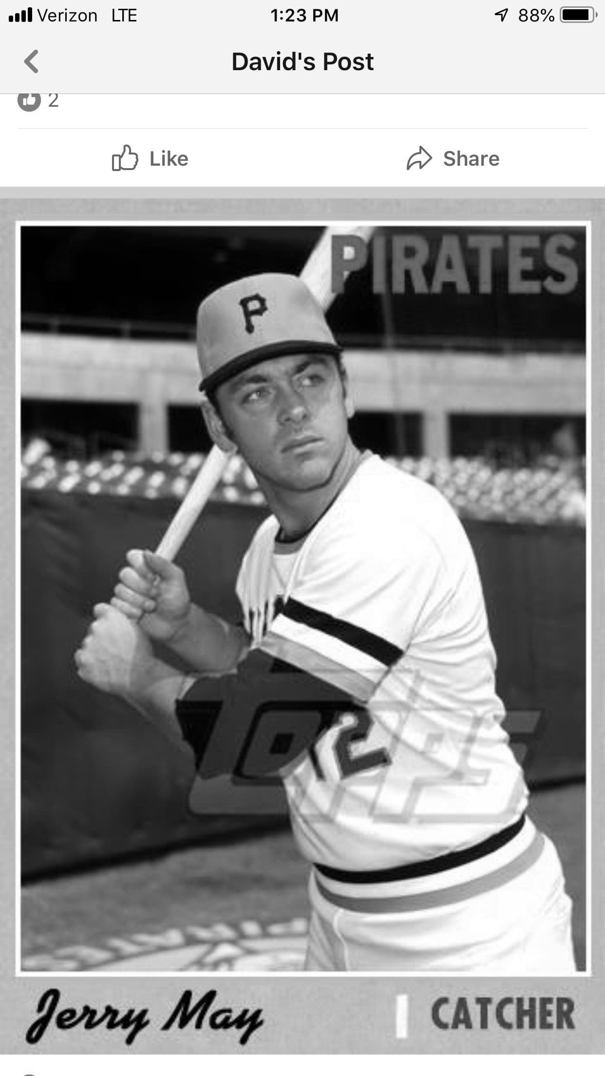 Jerry May MLB Baseball