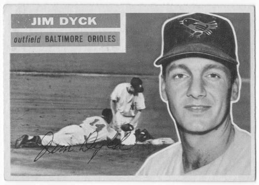 Jim Dyck MLB Baseball