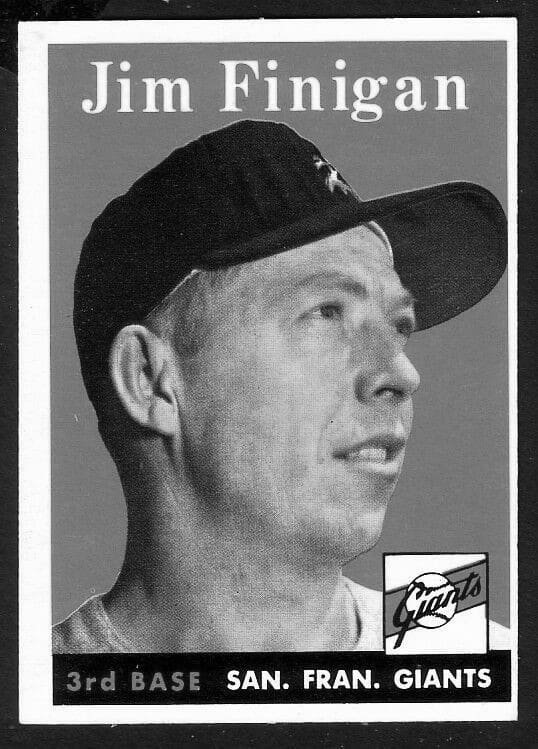Jim Finigan MLB Baseball