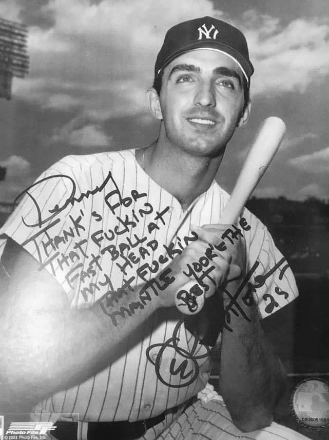 Joe Pepitone MLB Baseball
