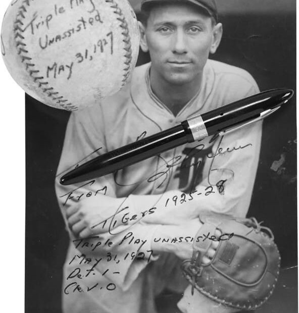 Johnny Neun MLB Baseball