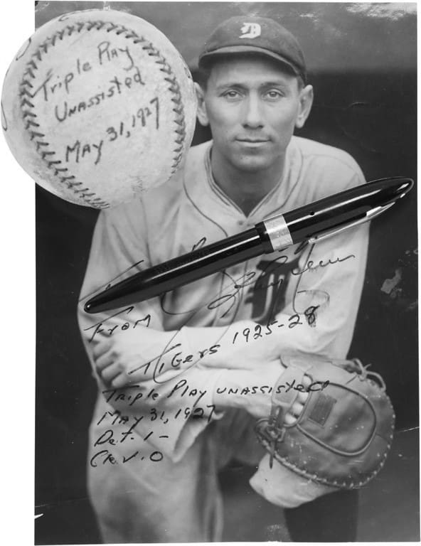 Johnny Neun MLB Baseball