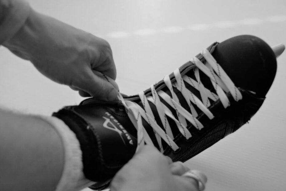 Lacing Hockey Skates