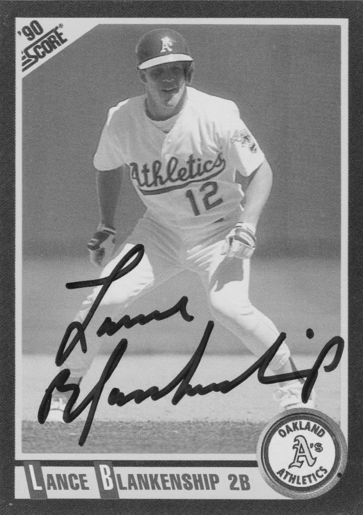 Lance Blankenship MLB Baseball