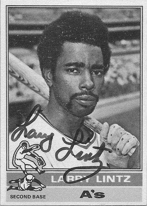 Larry Lintz MLB Baseball