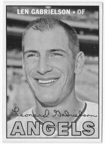 Len Gabrielson MLB Baseball