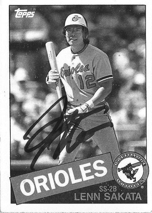 Lenn Sakata MLB Baseball