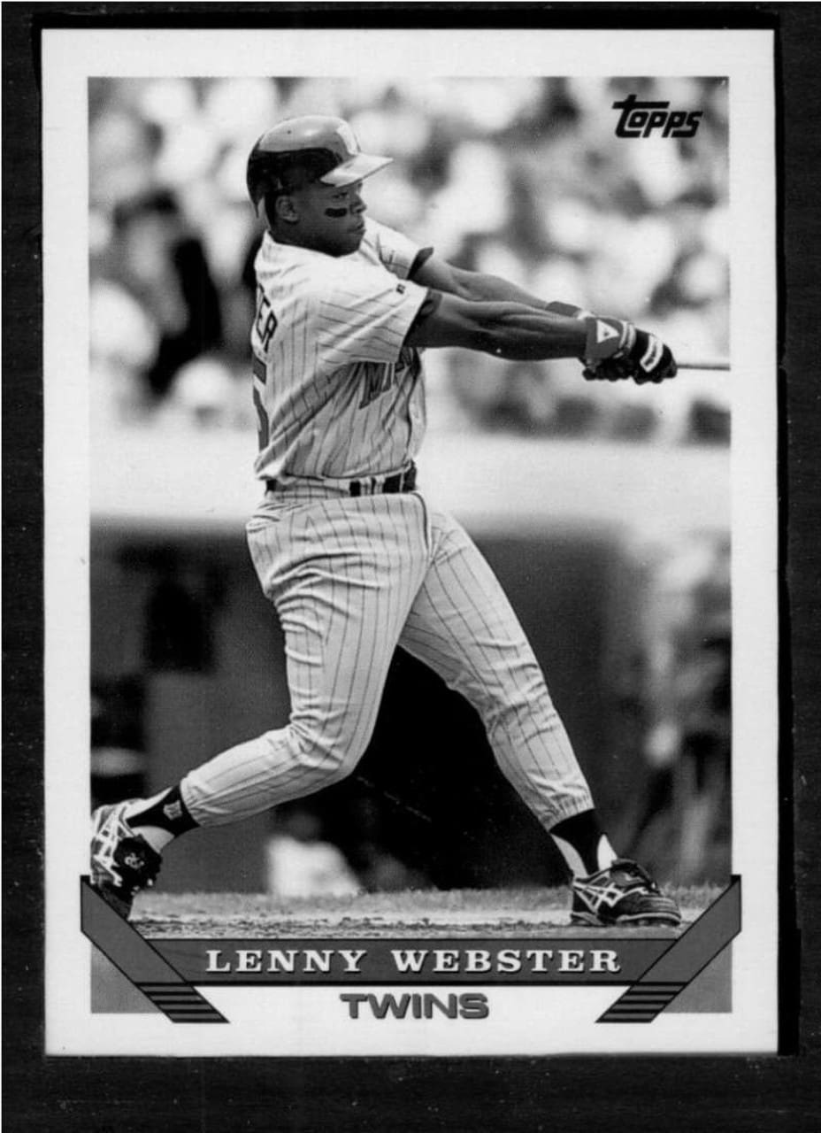 Lenny Webster MLB Baseball