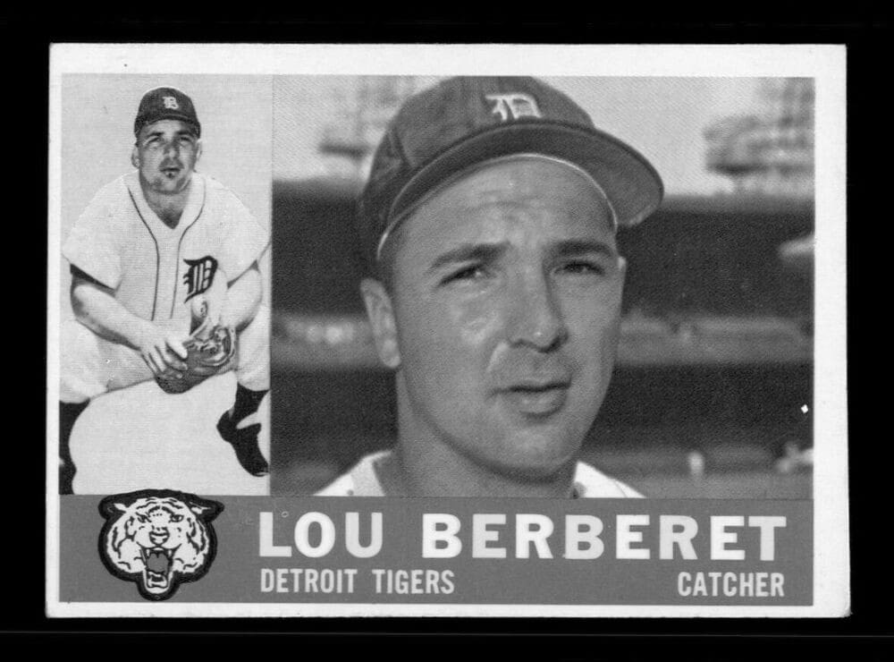 Lou Berberet MLB Baseball