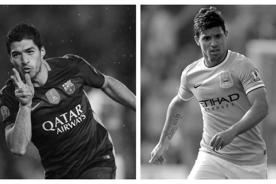 Luis Suarez vs Sergio Aguero Stats