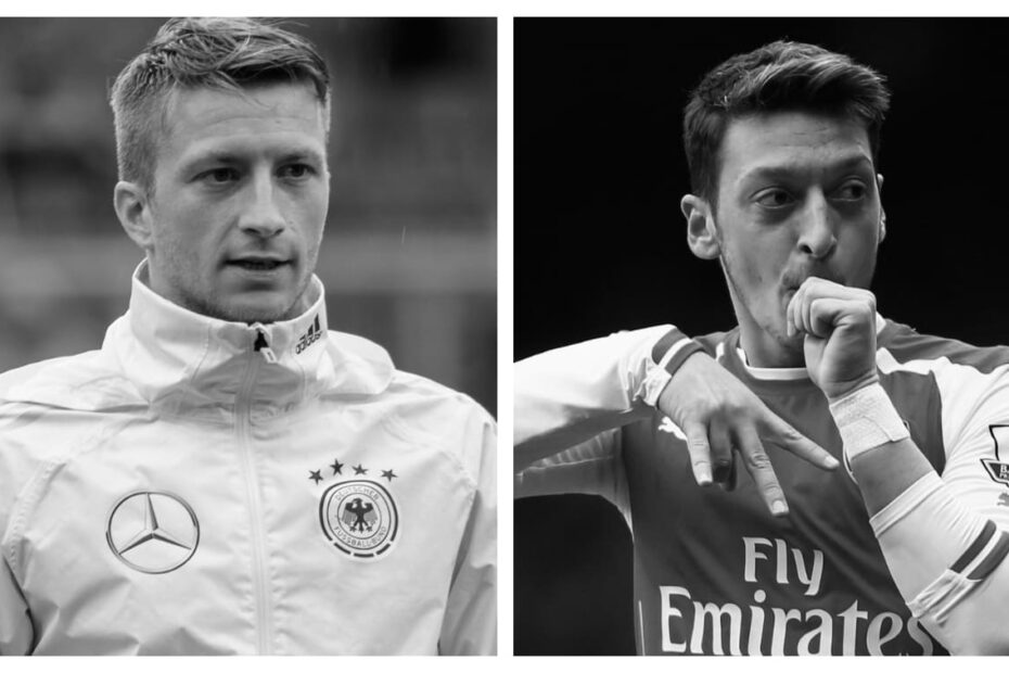 Marco Reus vs Mesut Ozil Stats