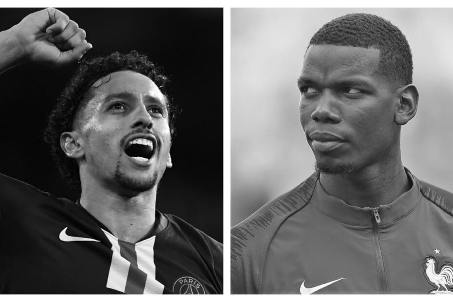 Marquinhos vs Paul Pogba Stats