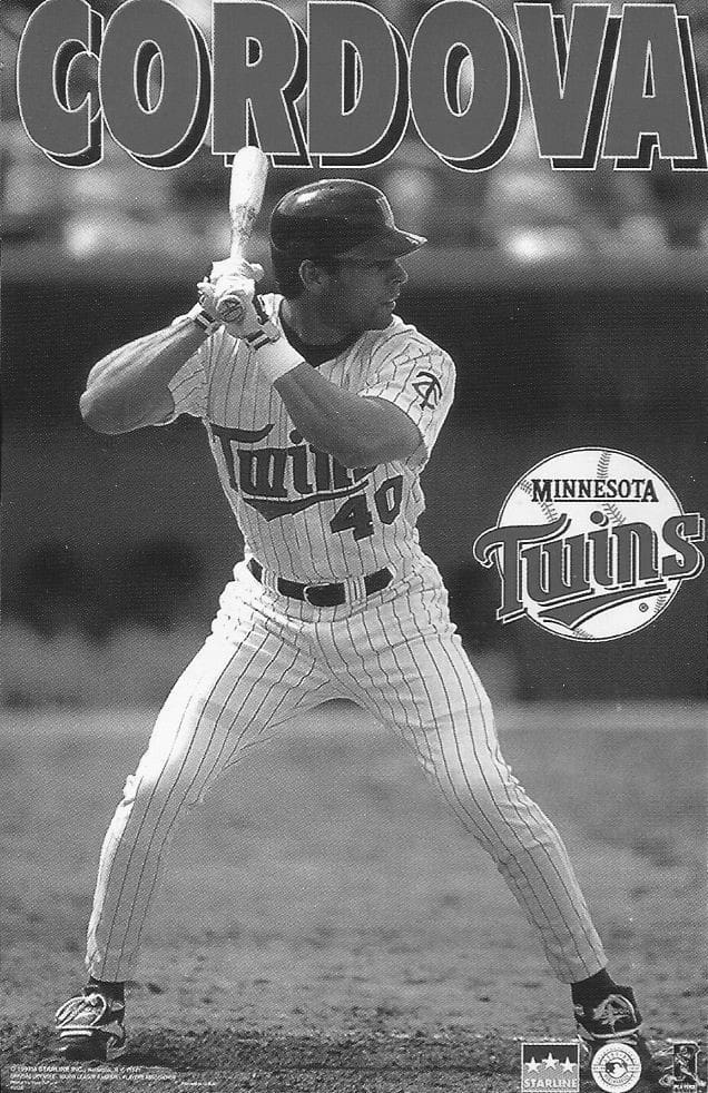 Marty Cordova MLB Baseball