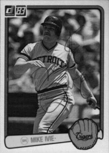 Mike Ivie MLB Baseball