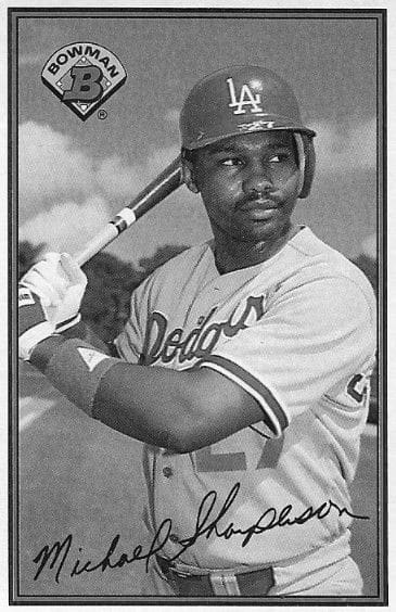 Mike Sharperson MLB Baseball