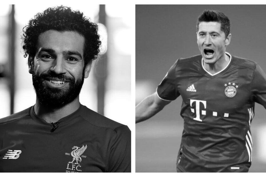 Mohamed Salah vs Robert Lewandowski Stats