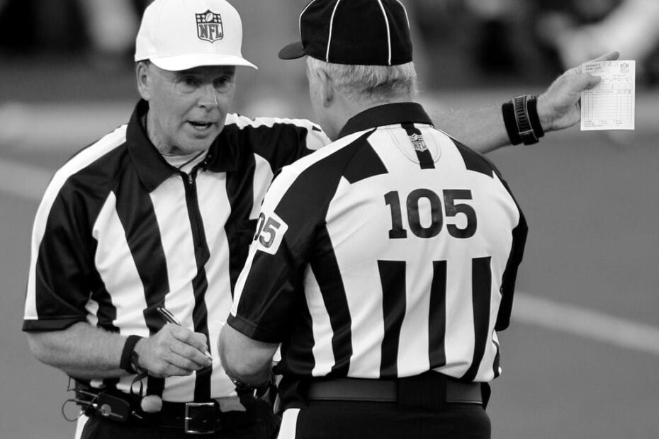 NFL Referee Throwing Flag 24