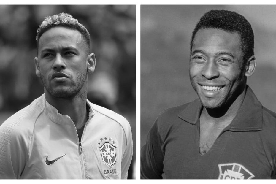Neymar vs Pele Stats