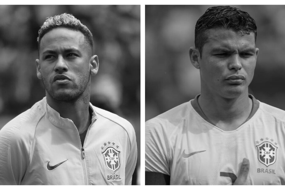 Neymar vs Thiago Silva Stats