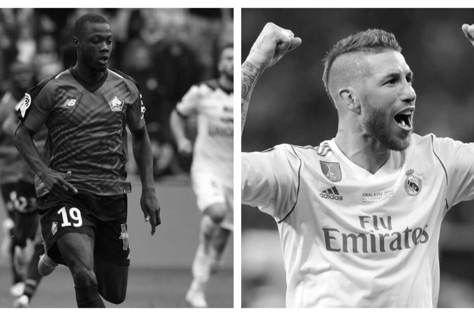 Nicolas Pepe vs Sergio Ramos Stats