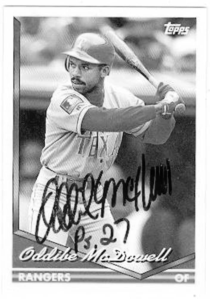 Oddibe McDowell MLB Baseball