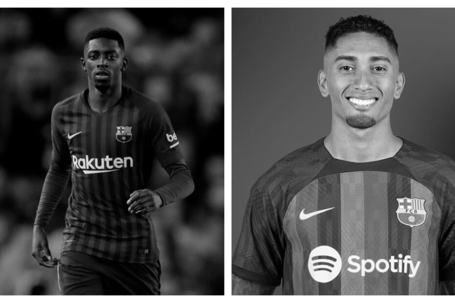 Ousmane Dembele vs Raphinha Stats