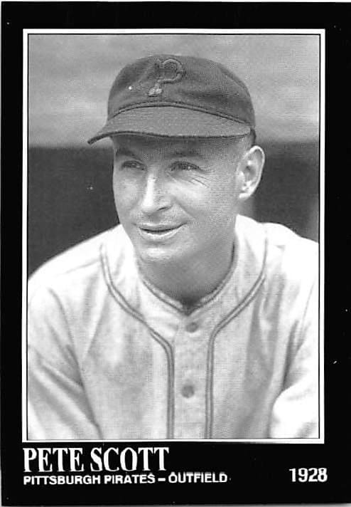 Pete Scott MLB Baseball