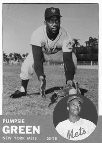 Pumpsie Green MLB Baseball