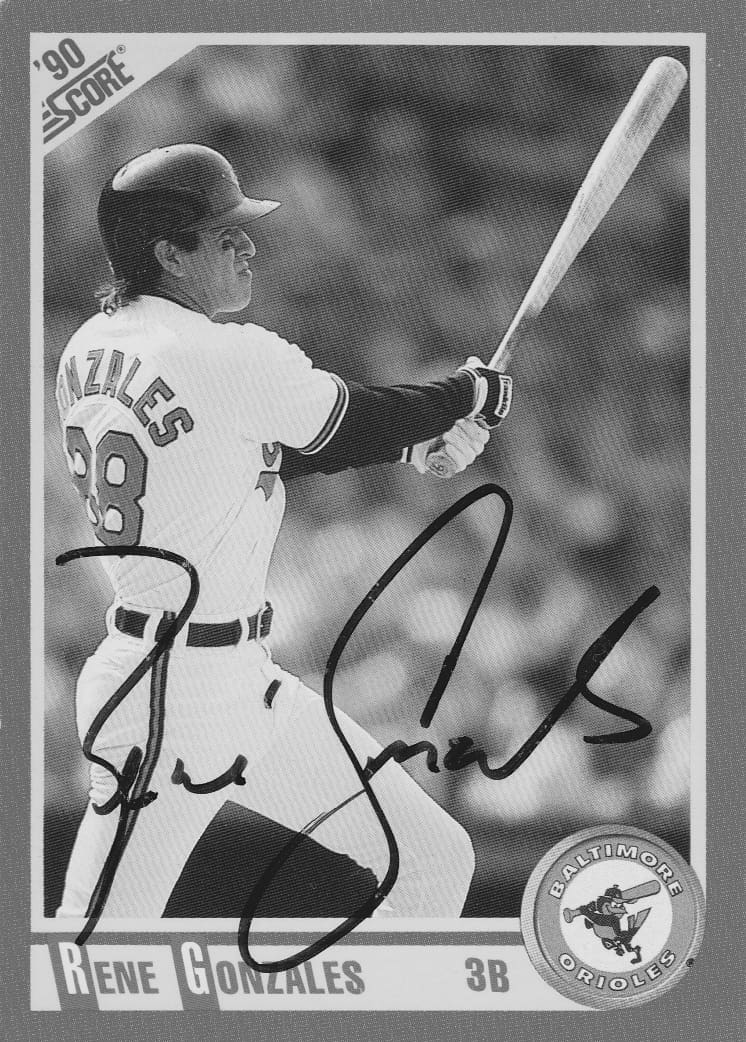 Rene Gonzales MLB Baseball