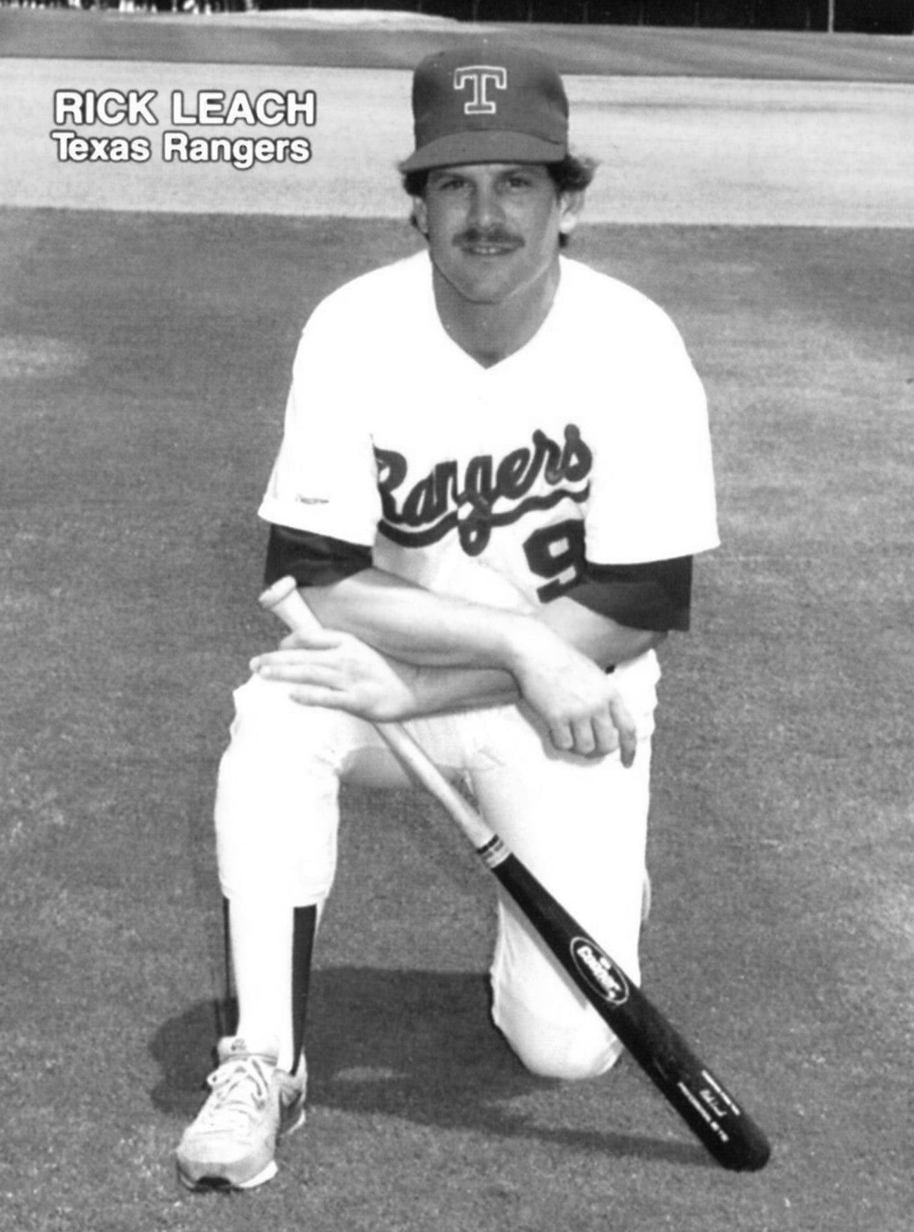 Rick Leach MLB Baseball
