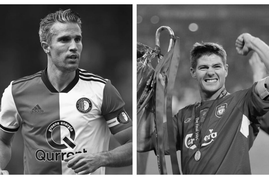 Robin van Persie vs Steven Gerrard Stats