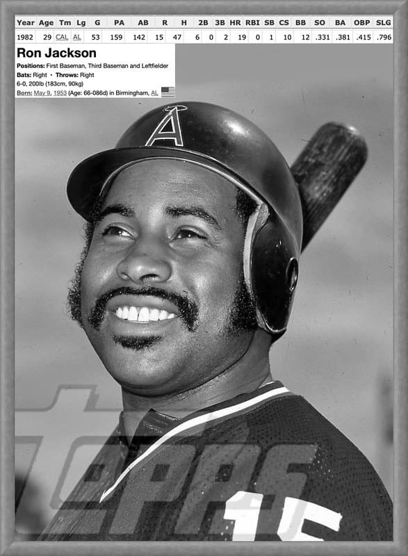 Ron Jackson MLB Baseball
