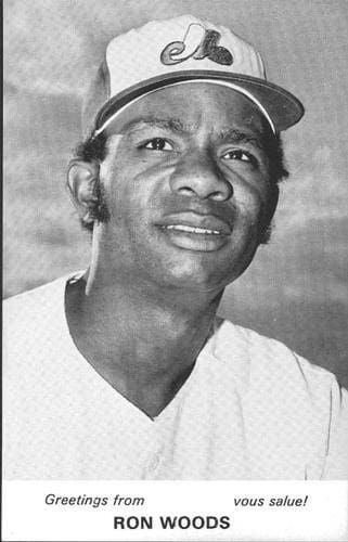 Ron Woods MLB Baseball