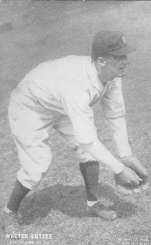 Rube Lutzke MLB Baseball