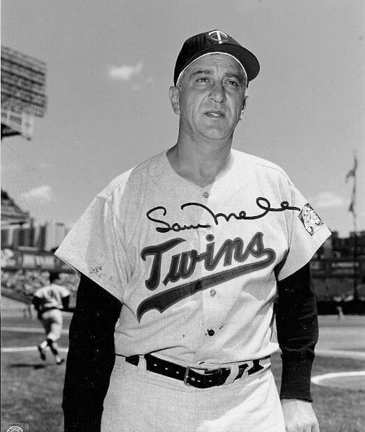 Sam Mele MLB Baseball
